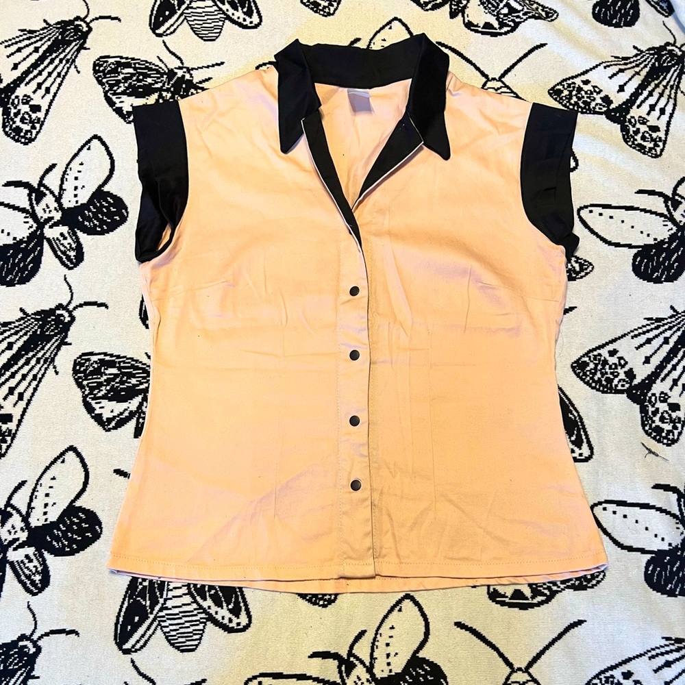 Hemet Vintage Style Bowling Top